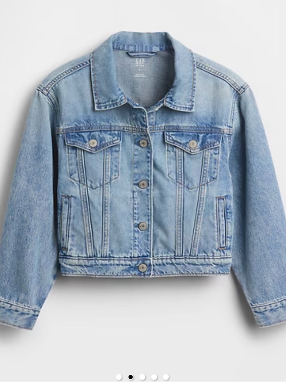 GAP Light Blue Denim Jacket - kids